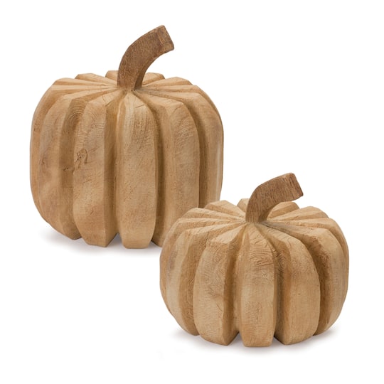 Carved Pumpkins Set